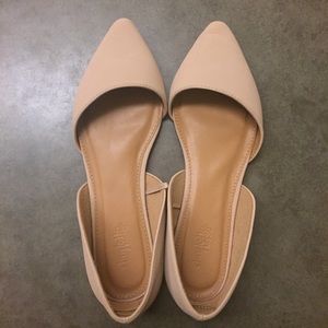 Charlotte Russe Pointed Toe D’Orsay Flats